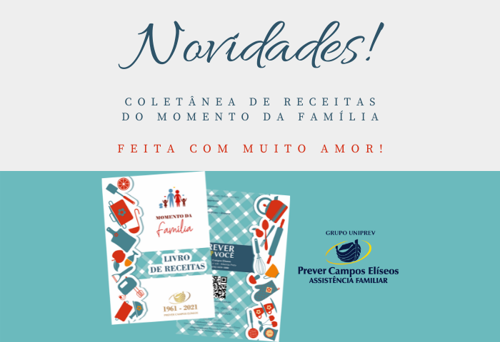 Coletânea de Receitas do Momento da Família